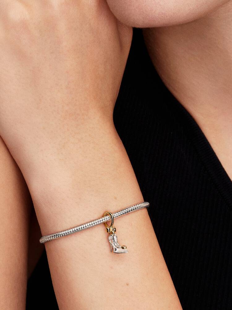 Pandora Charm - Pingente de chinelo da Disney Cinderela | 764327C01