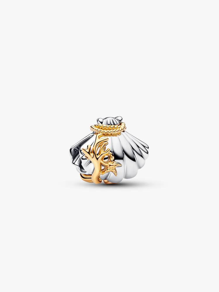 Charm Pandora - Princesses Disney Coquillage d’Ariel et Diamant de Synthèse | 764403C01