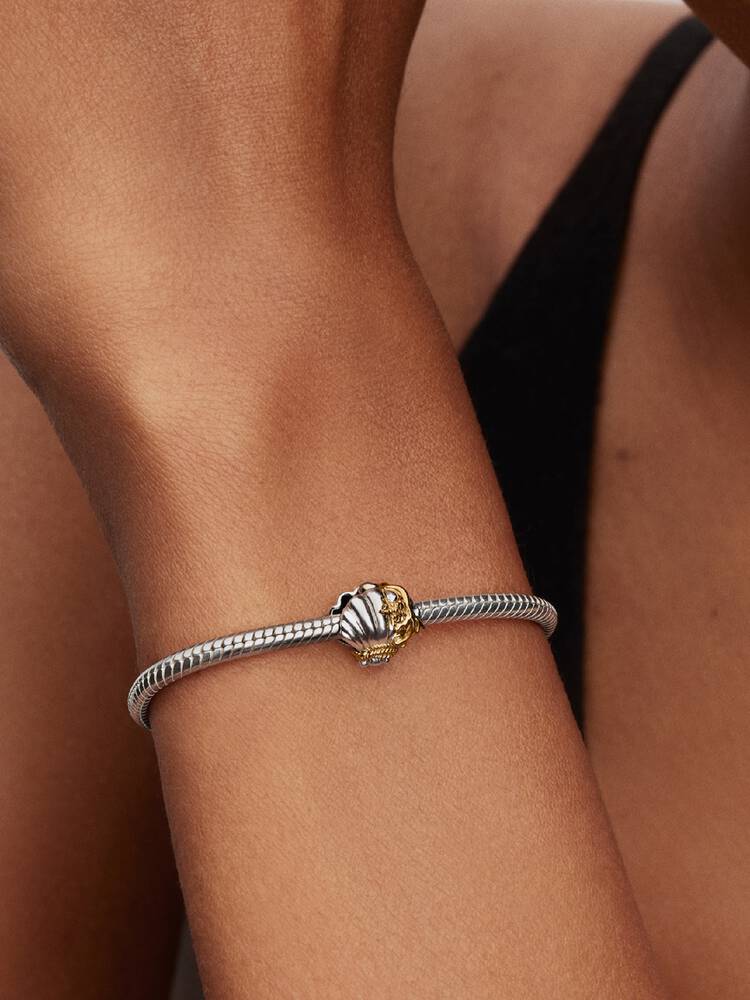 Charm Pandora - Princesses Disney Coquillage d’Ariel et Diamant de Synthèse | 764403C01