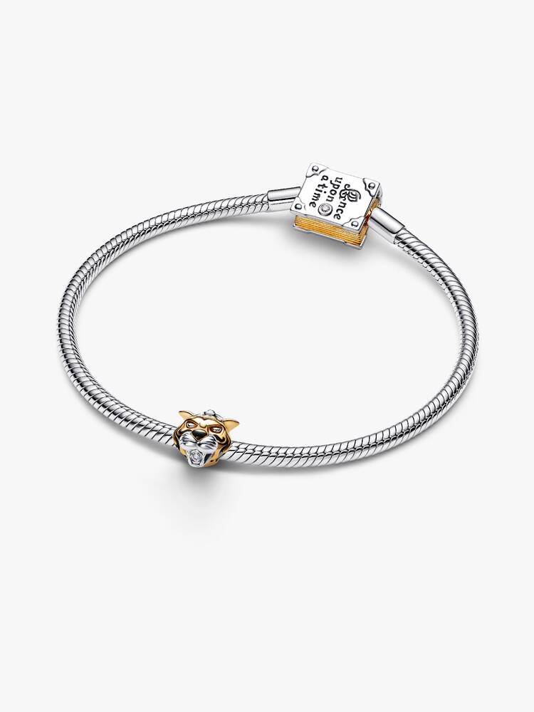 Disney Princess Jasmine Rajah og syntetisk diamant charme