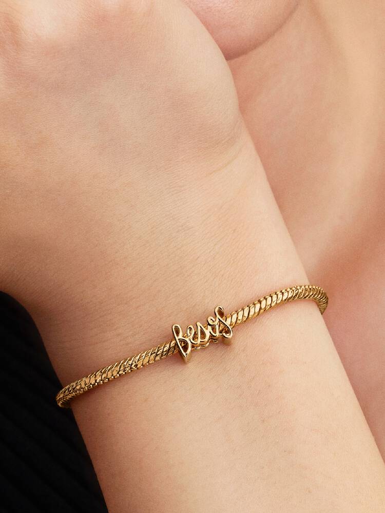 Pandora Charm - Besos Golden Manuscript | 764422C00