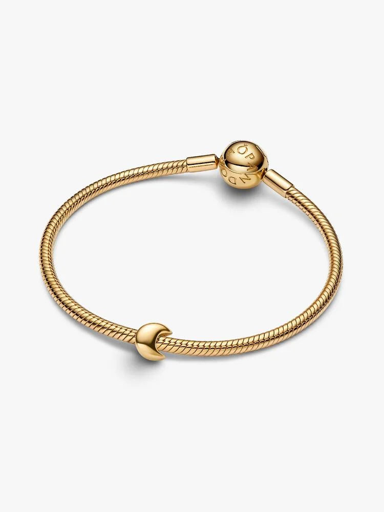 Pandora - Mini Golden Moon Charm