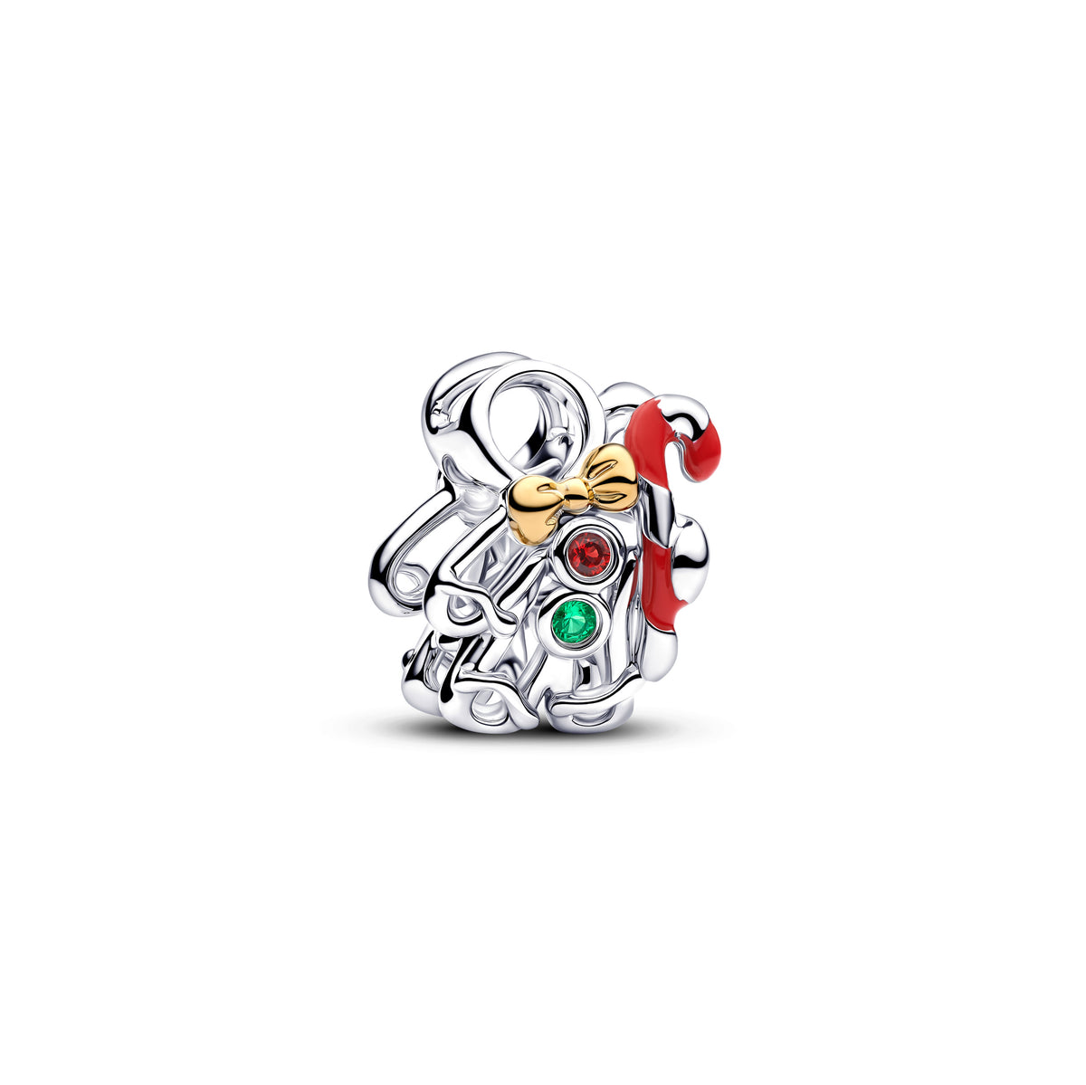 Charm Ajouré Bonhomme de Pain d’Épices Bicolore