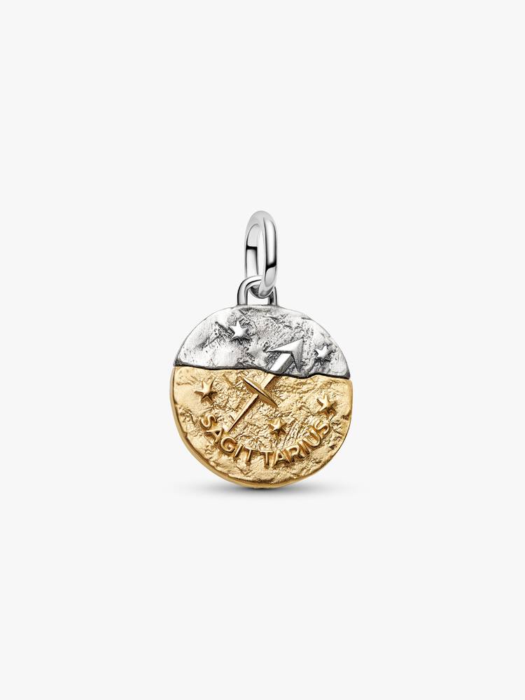 Charm Médaillon Signe du Sagittaire Bicolore | Pandora