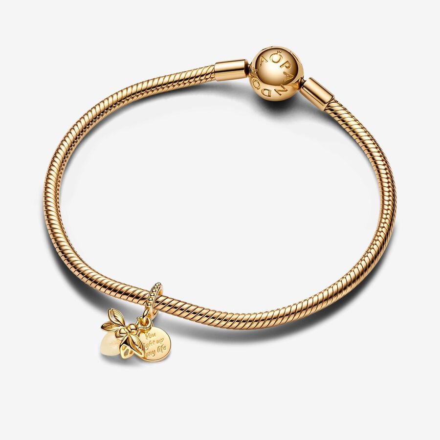 Animals - Firefly - Gold - Charms - Pandora