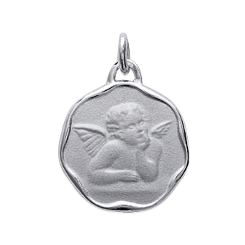 Medal - Angel - Silver - Pendant