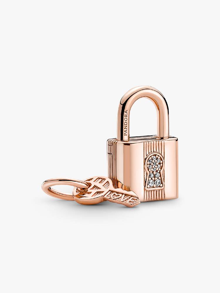 Charm Pandora - Ciondolo con lucchetto e chiave | 780088C01