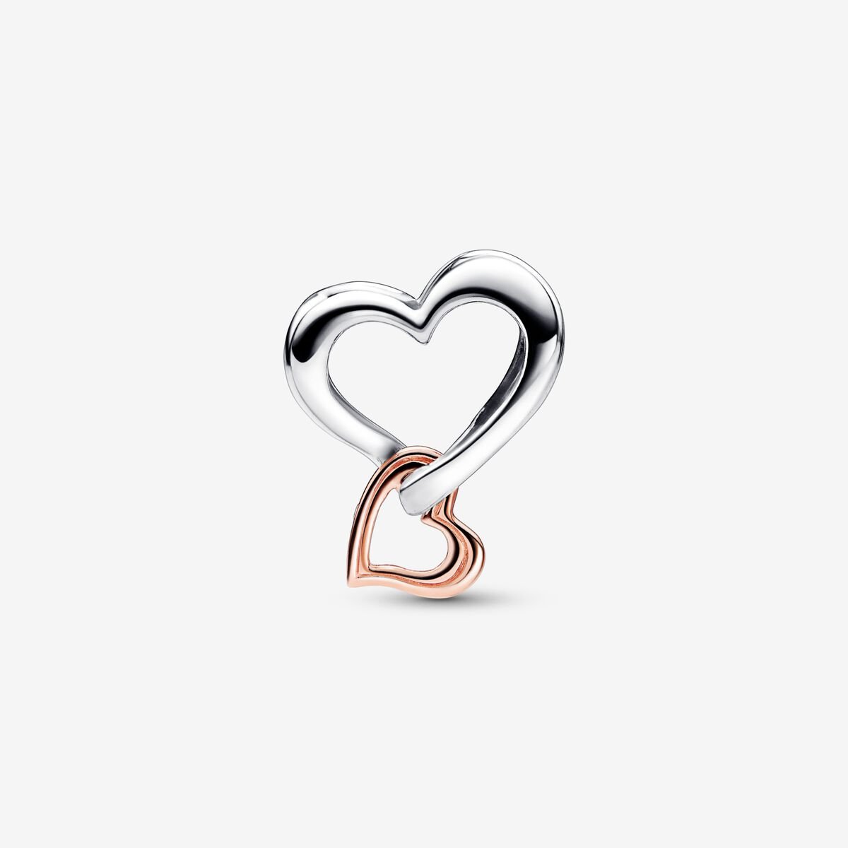 Heart - Infinite Openwork Two -tone - Silver - Ciondoli - Pandora