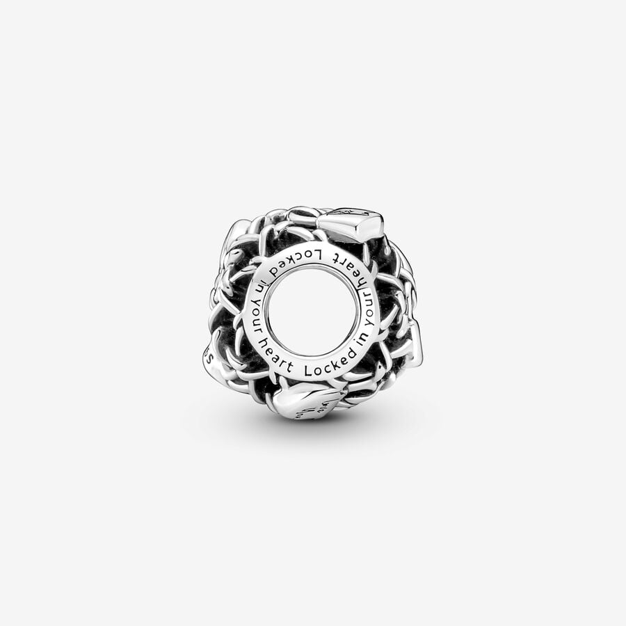 Padlock - Silver - Charms - Pandora