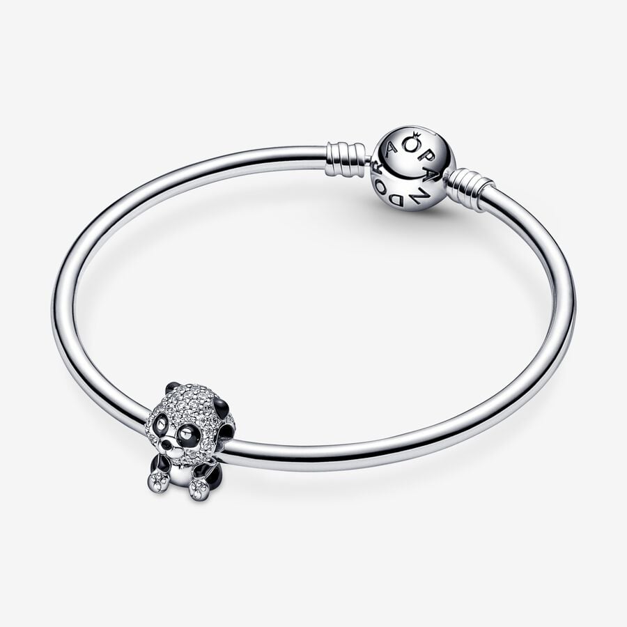 Tiere - Panda - Silber - Charms - Pandora