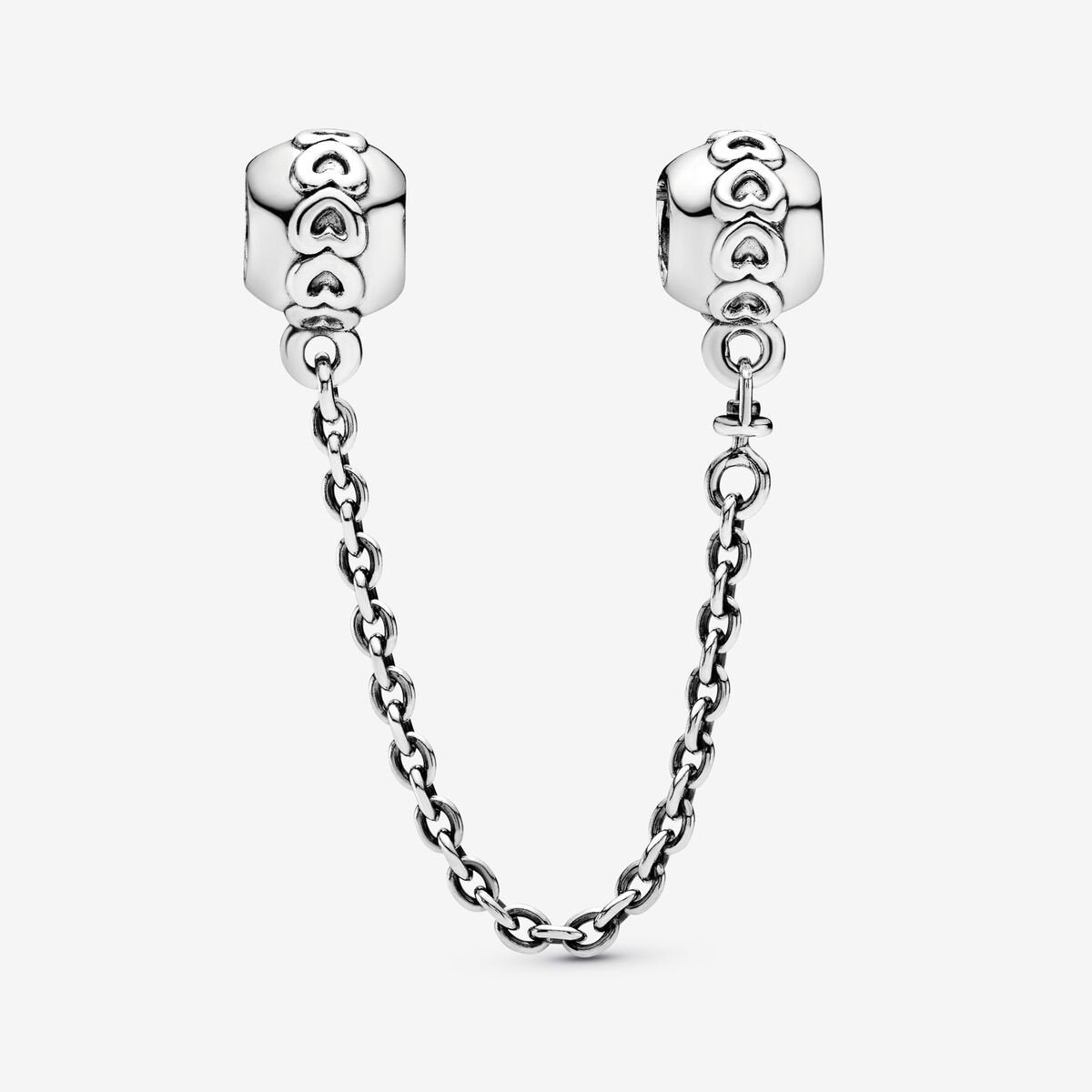 Chaine de Confort - Couronne de Coeurs - Argent - Charms - Pandora