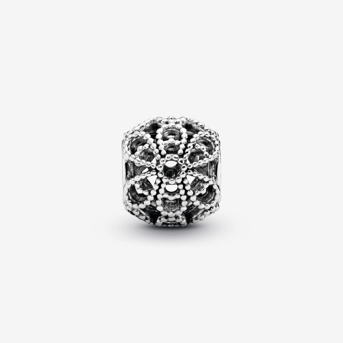 Openwork Flower - Silver - Ciondoli - Pandora