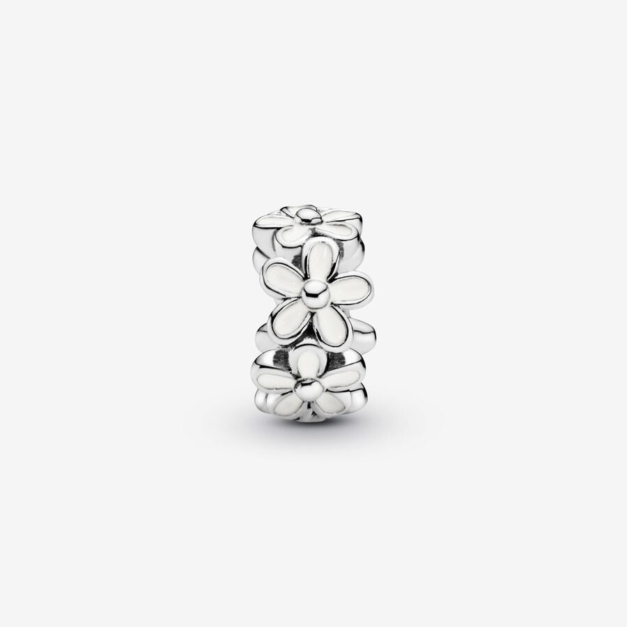 Spaceur - Marguerite - Silver - Charms Pandora