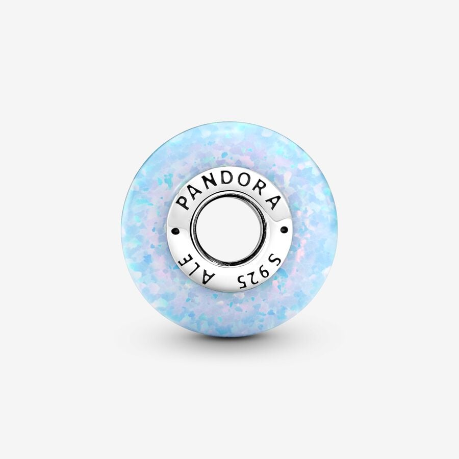 Opalescent - Blau - Charms - Pandora