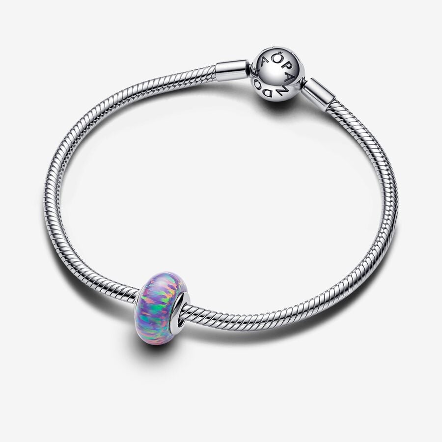 Opalescent - Purple - Charms - Pandora