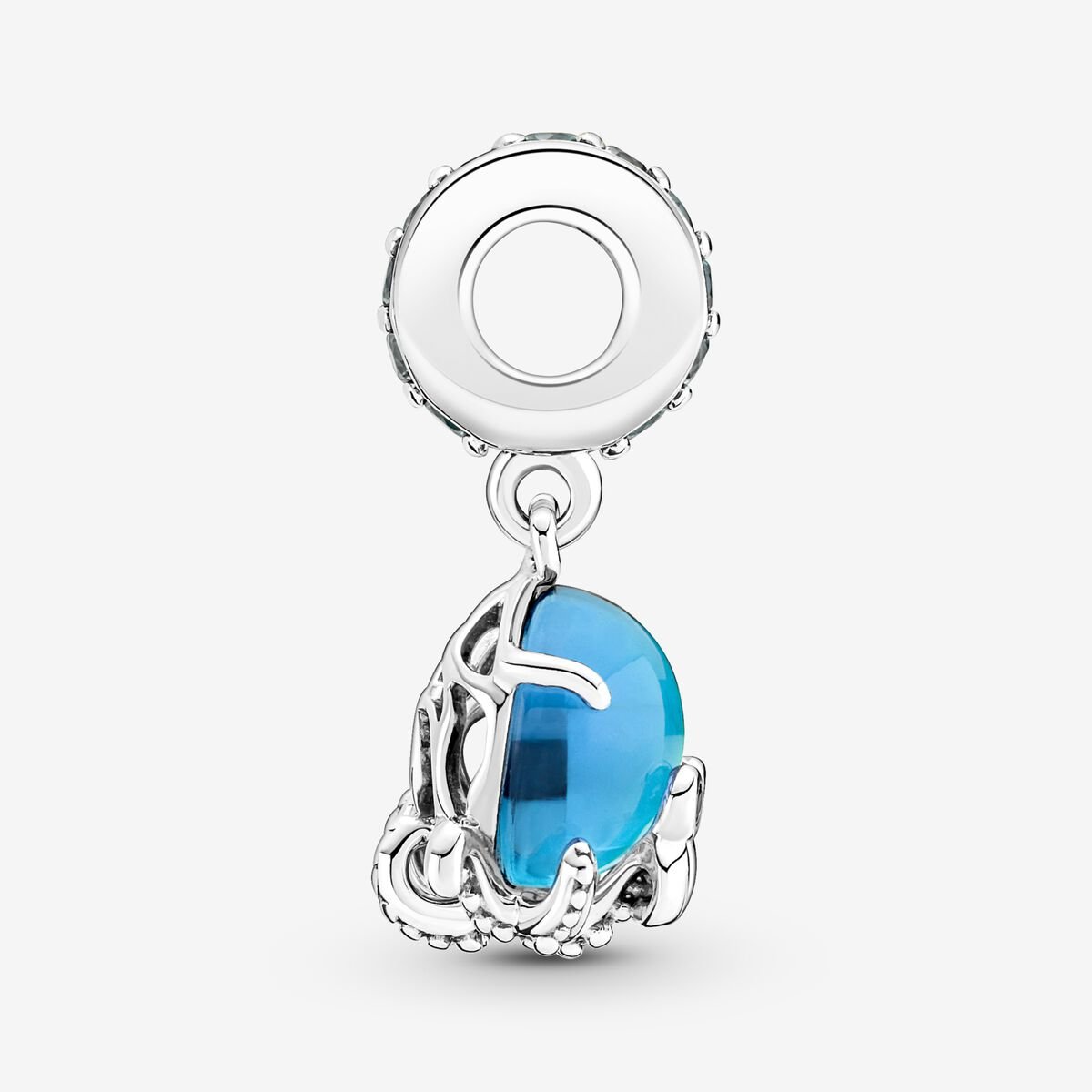 Animaux - Poulpe Bleu - Argent - Charms Pandora