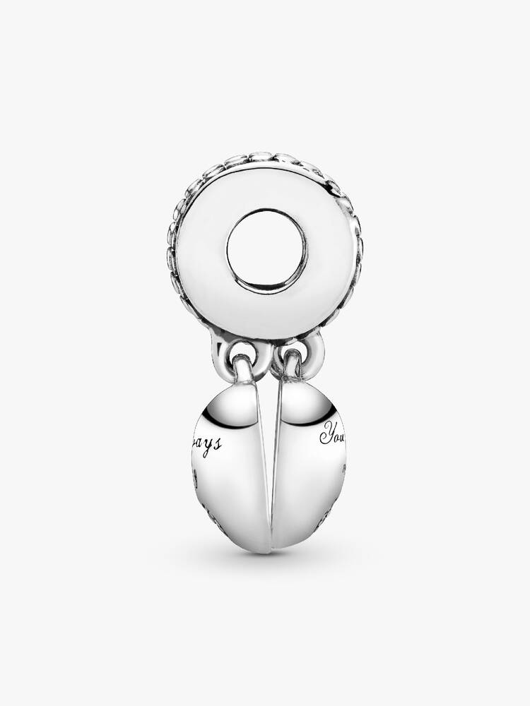 Charm Pandora - Pendentif Cœurs Mère et Fille | 792072EN40