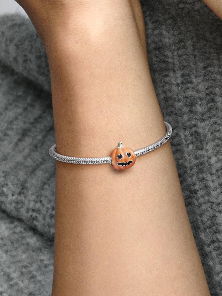 Charm Pandora - Citrouille Effrayante Qui Brille Dans Le Noir | 792291C01