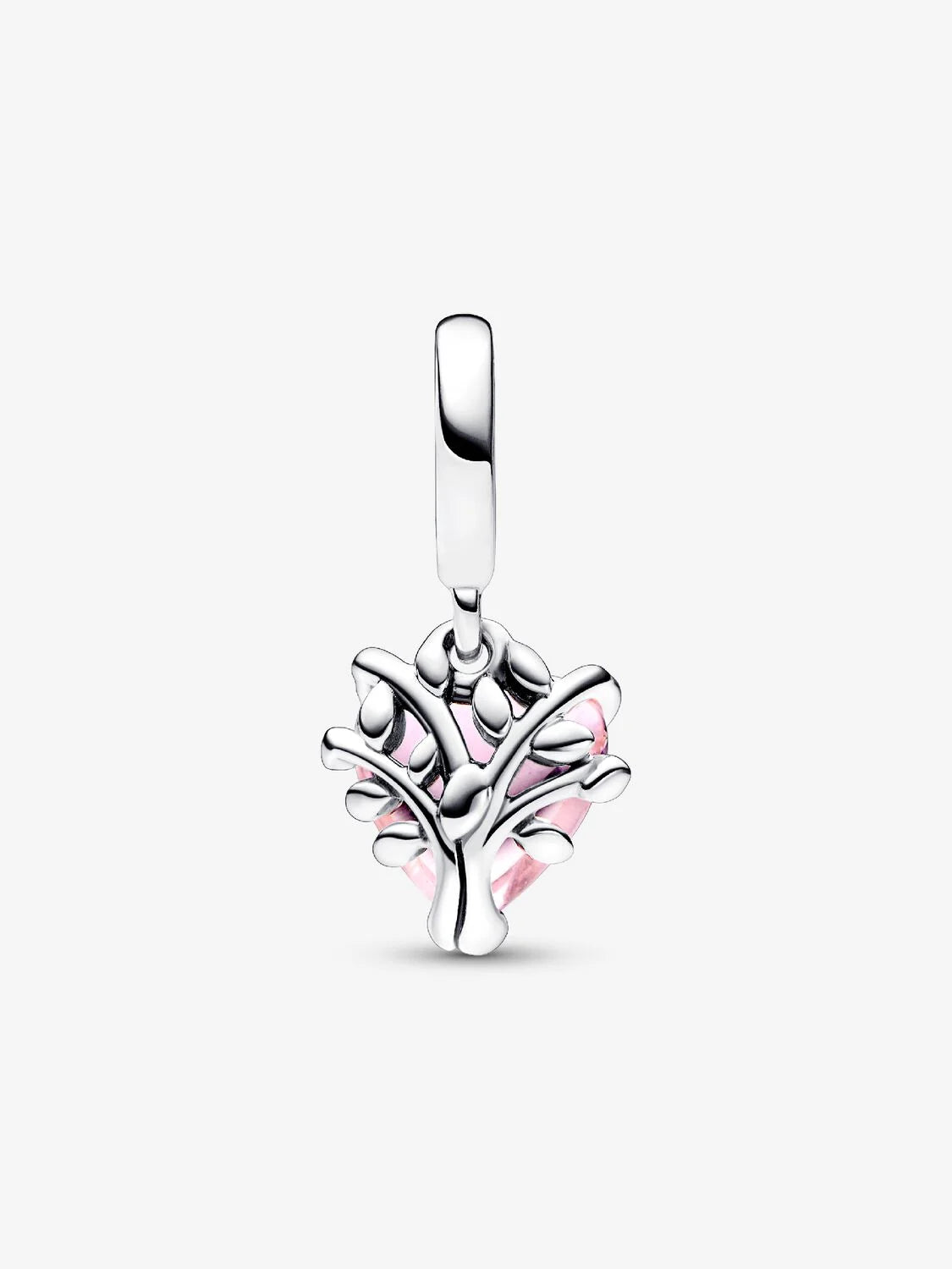 Pink heart Tree of Life pendant charm | Pandora