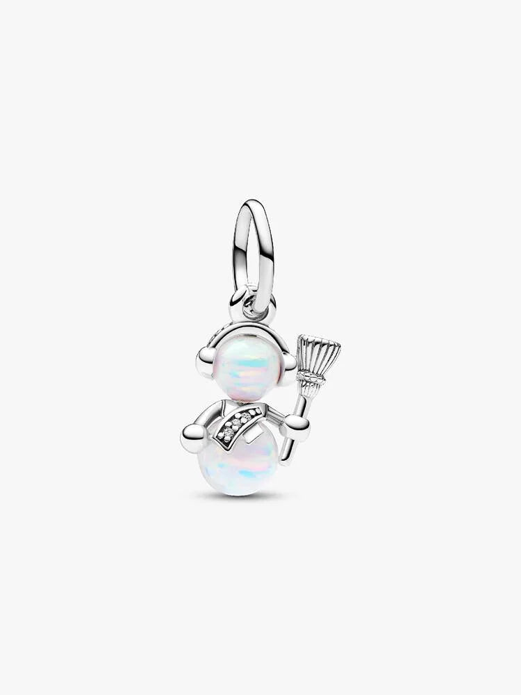 Pandora Charm - Opaliserende snemandsvedhæng | 792981C01