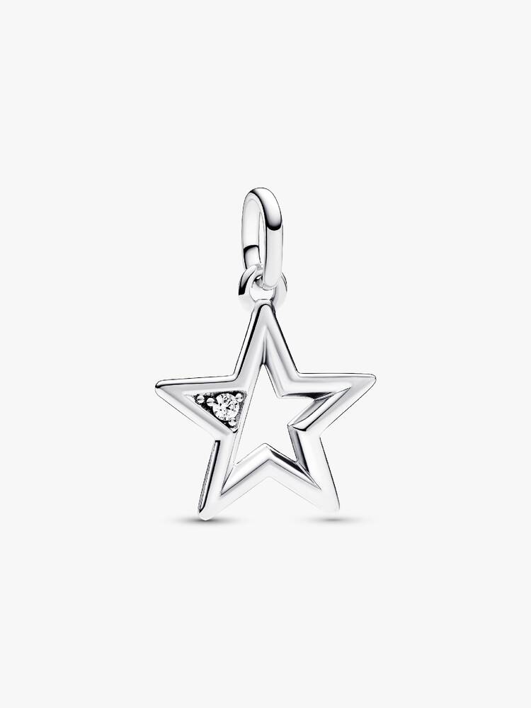 Pandora Charm - Parlayan Yıldız Madalyon | 793032C01