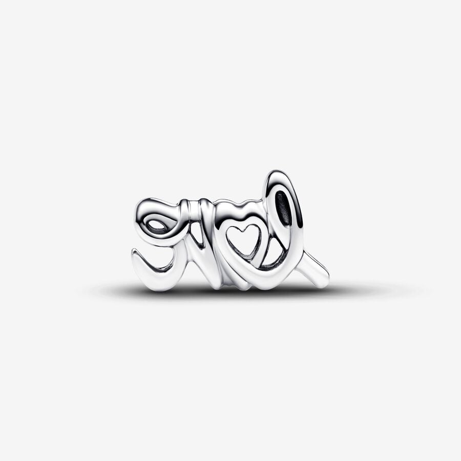 Love - Argent - Charms - Pandora