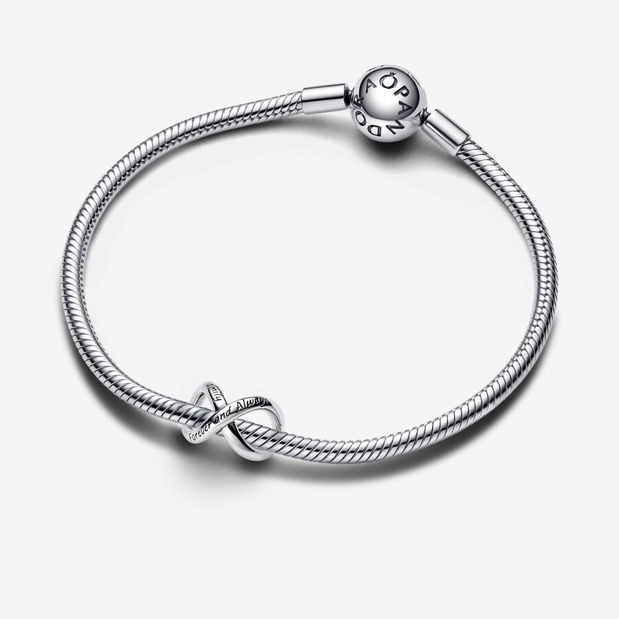 Infinity - Forever &amp; Always - Silver - Charms - Pandora