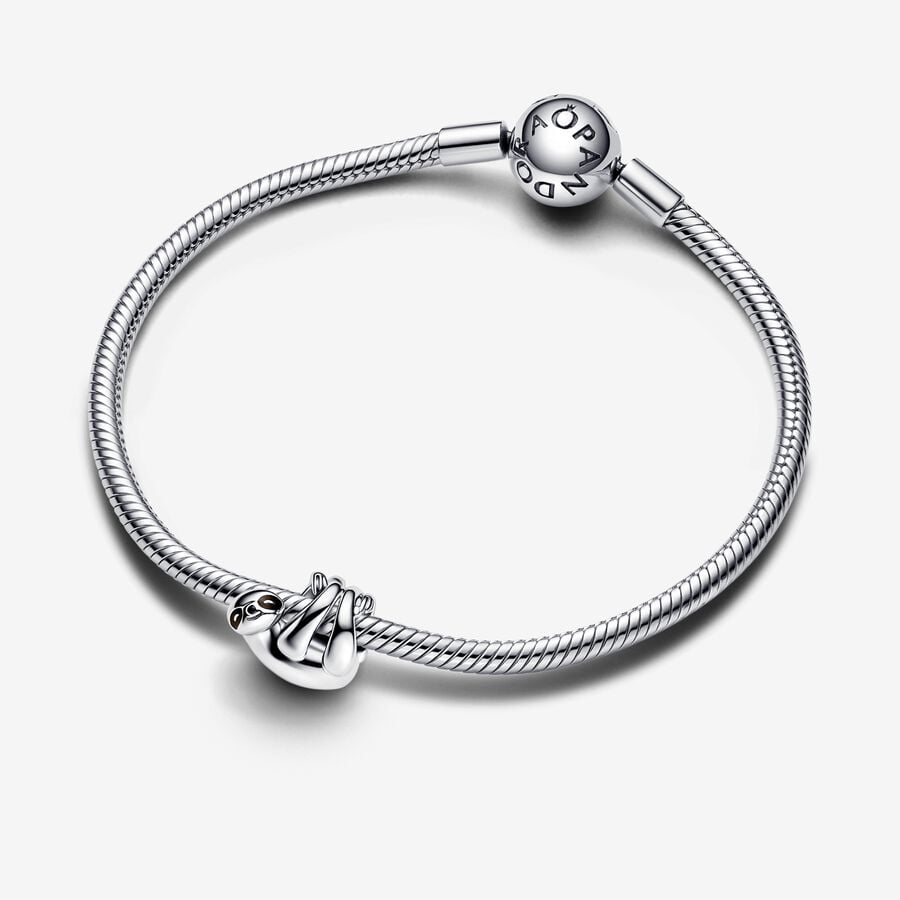 Animals - Sloth - Silver - Charms - Pandora