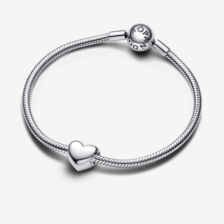 Be Love Engravable Heart - Silver - Charms - Pandora