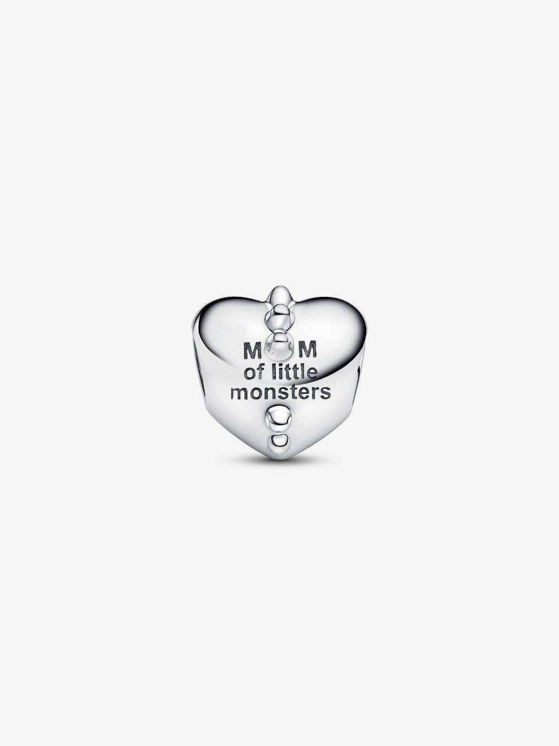 Mom's Little Monsters Heart Charm | Pandora