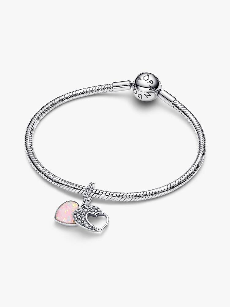 Pandora Charm - Çift Güzel Anne Kalp Kolye | 794456C01