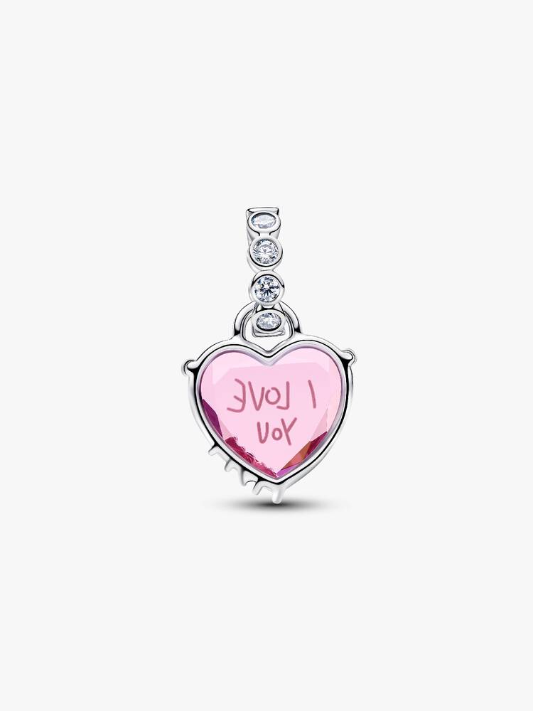 تشارم متدلٍّ I Love You Mom فضة | Pandora