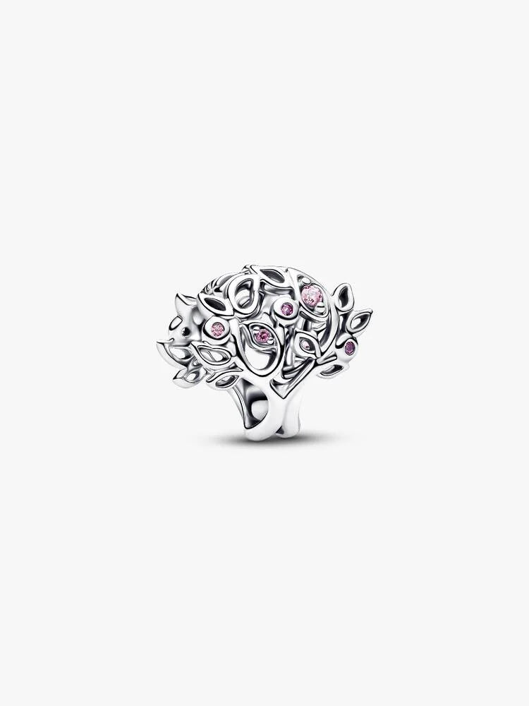 Charm Ajouré Arbre de Vie Argent