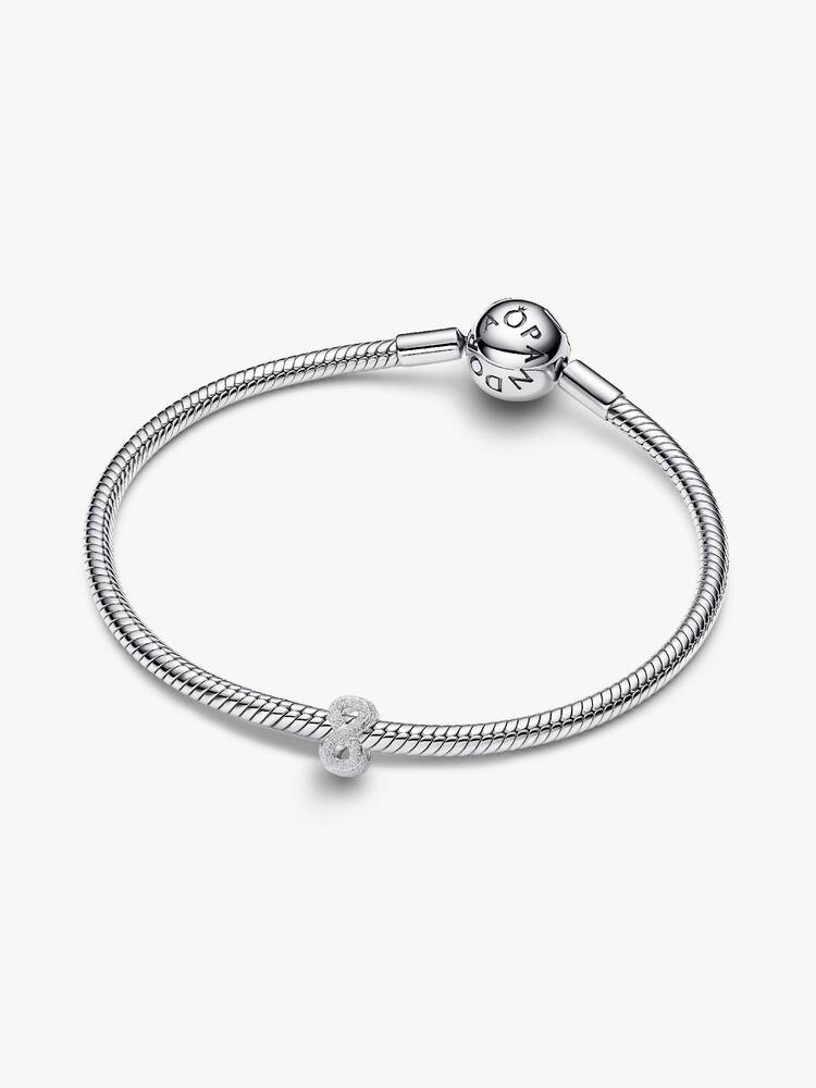 Pandora - Mini Textured Infinity Symbol Charm