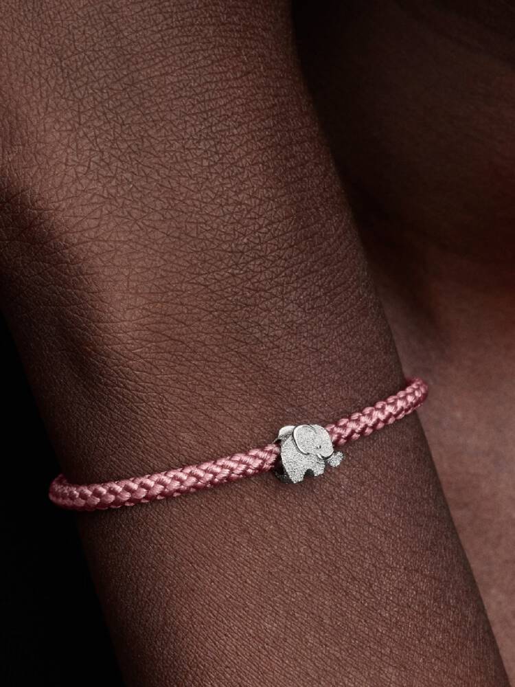 Mini Charm Pandora - Éléphant Texturé | 794528C00