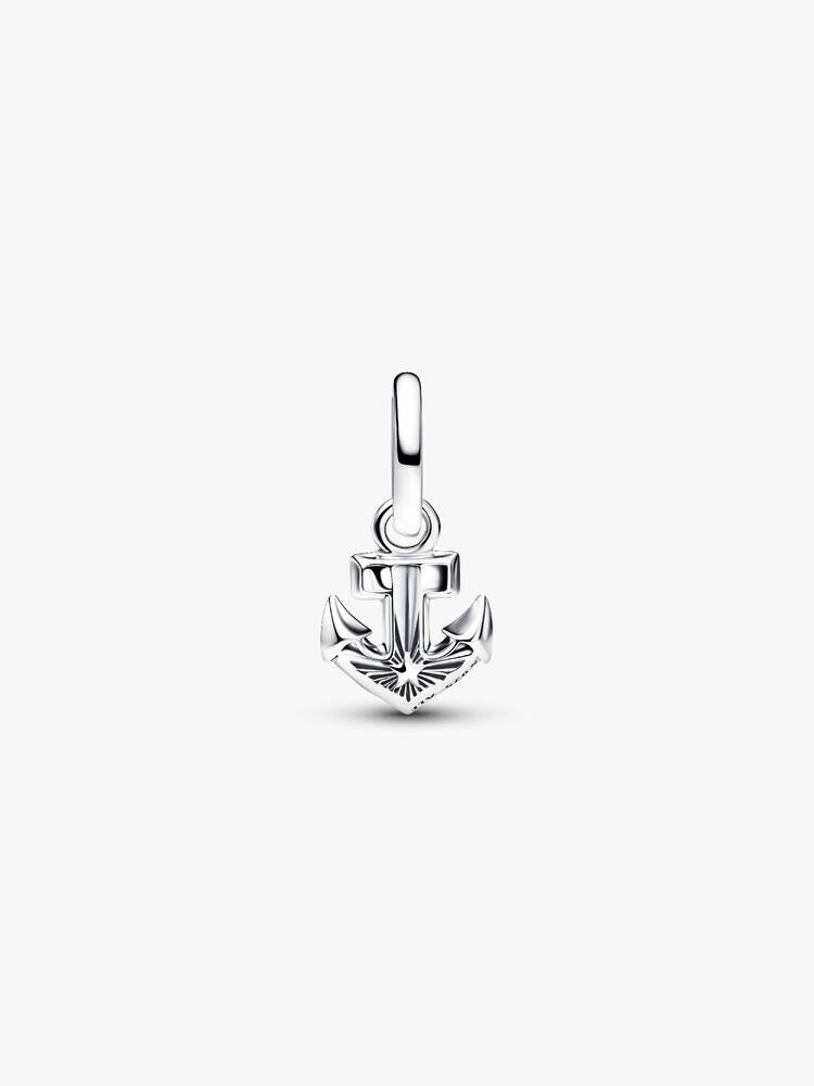 Mini Charm Pandora - Pendant Ancre Bleue | 794610C01