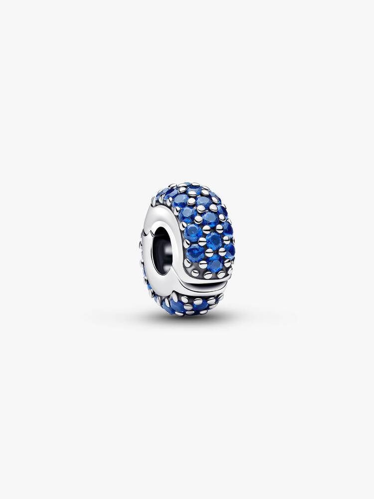 Charm Pandora - Clip Pierres Bleu Roi | 794700C01
