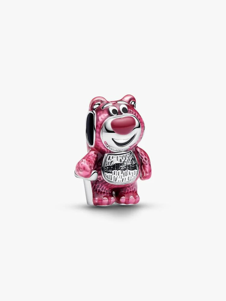 Charm Méchants de Disney Pixar Ours Lotso Parfumé Argent