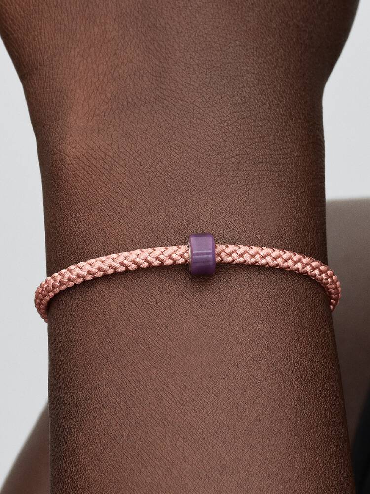 Mini Charm Murano Viola Argento | Pandora