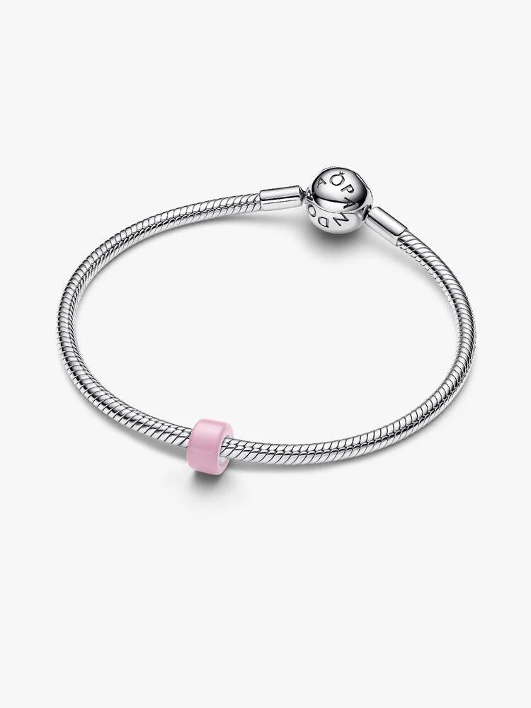 Mini Charm Murano Argento Rosa | Pandora