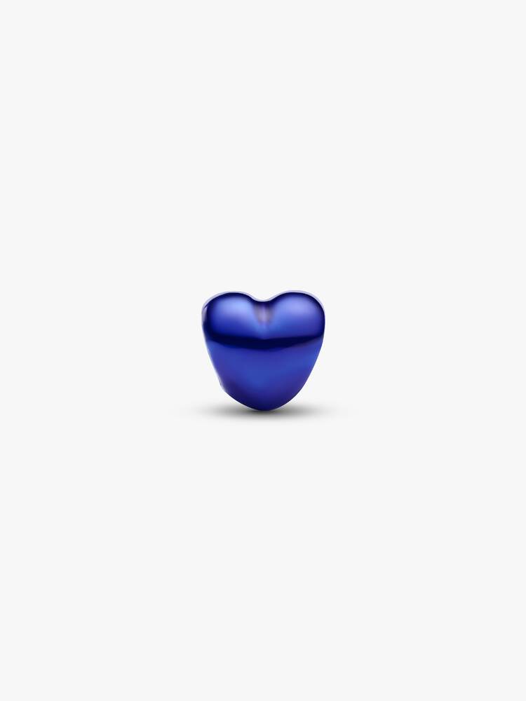 Mini ciondolo a forma di cuore blu argento | Pandora