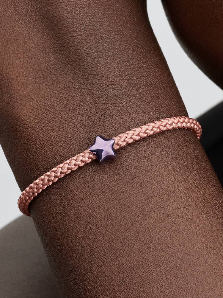 Mini ciondolo stella viola argento | Pandora