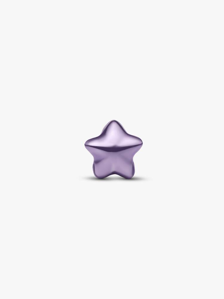 Mini ciondolo stella viola argento | Pandora