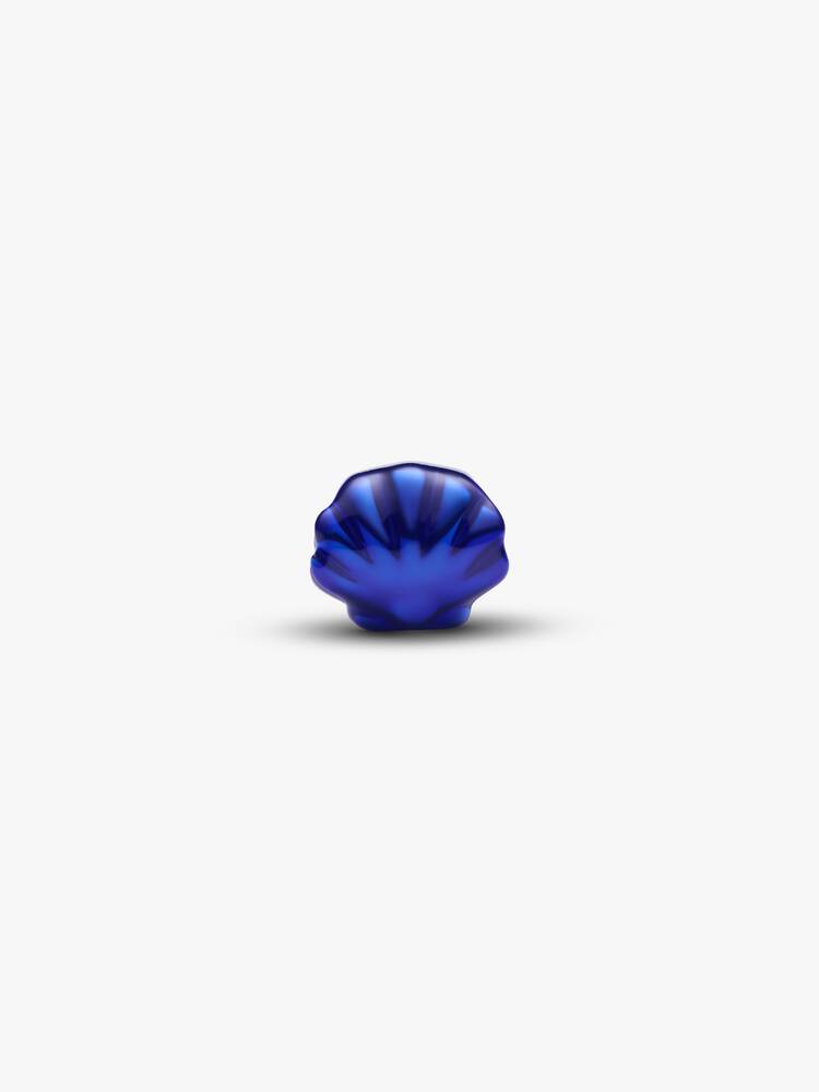 Mini ciondolo con conchiglia blu argento | Pandora