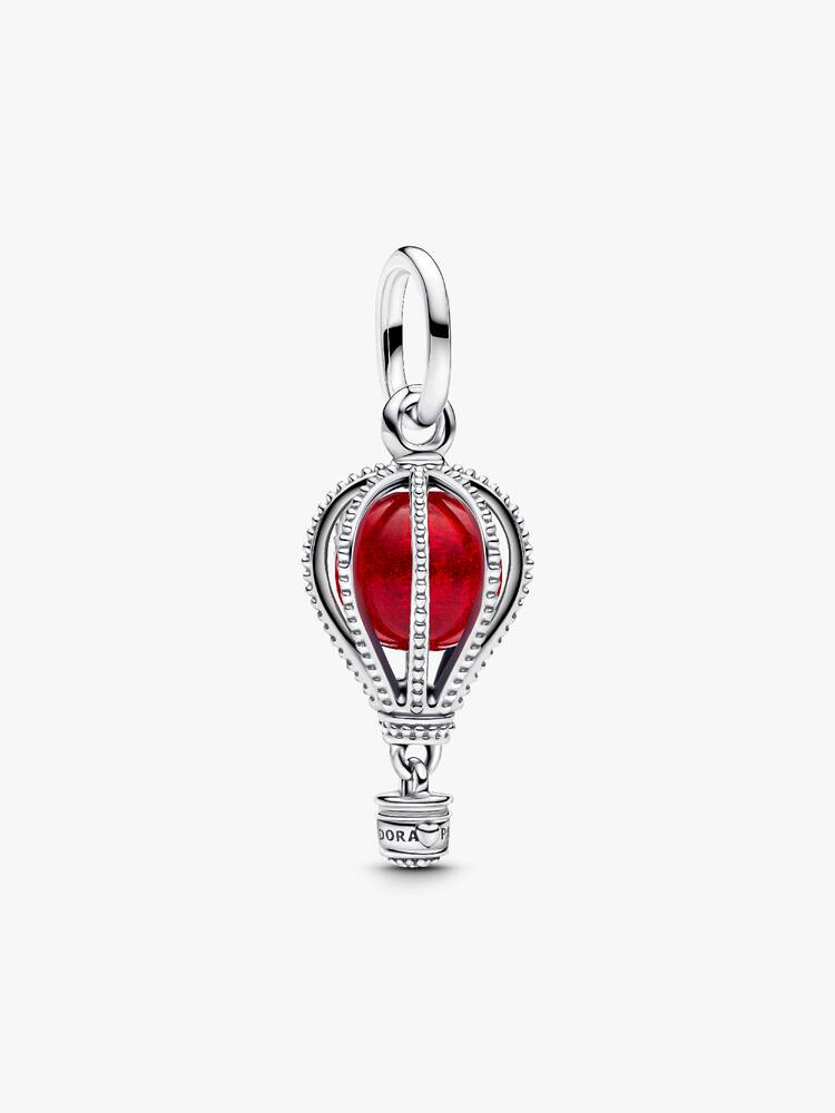 Charme Pandora - Pingente de balão de ar quente em vidro Murano | 798064C01