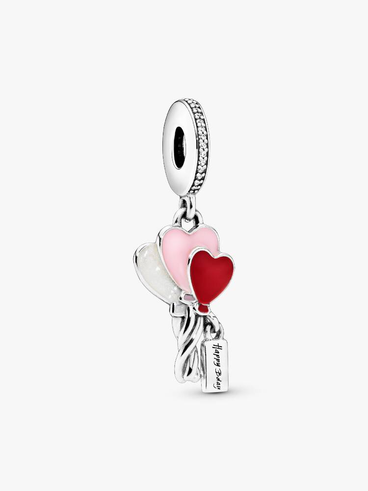 Happy Bday Heart Ballon Pendant Charm | Pandora