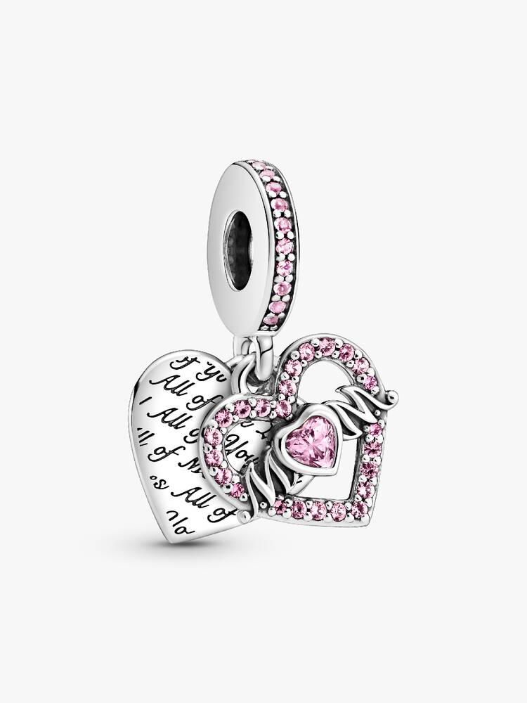 Herz- und Mama-Anhänger-Charm | Pandora