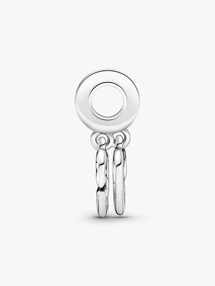 Charm Pendentif Séparable Cœurs de Sœurs Entrelacés – vue 4