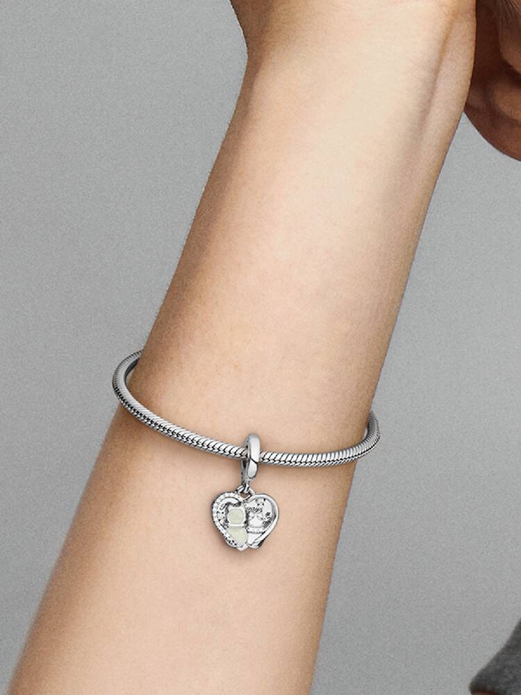 Cats & Hearts Pendant Charm | Pandora