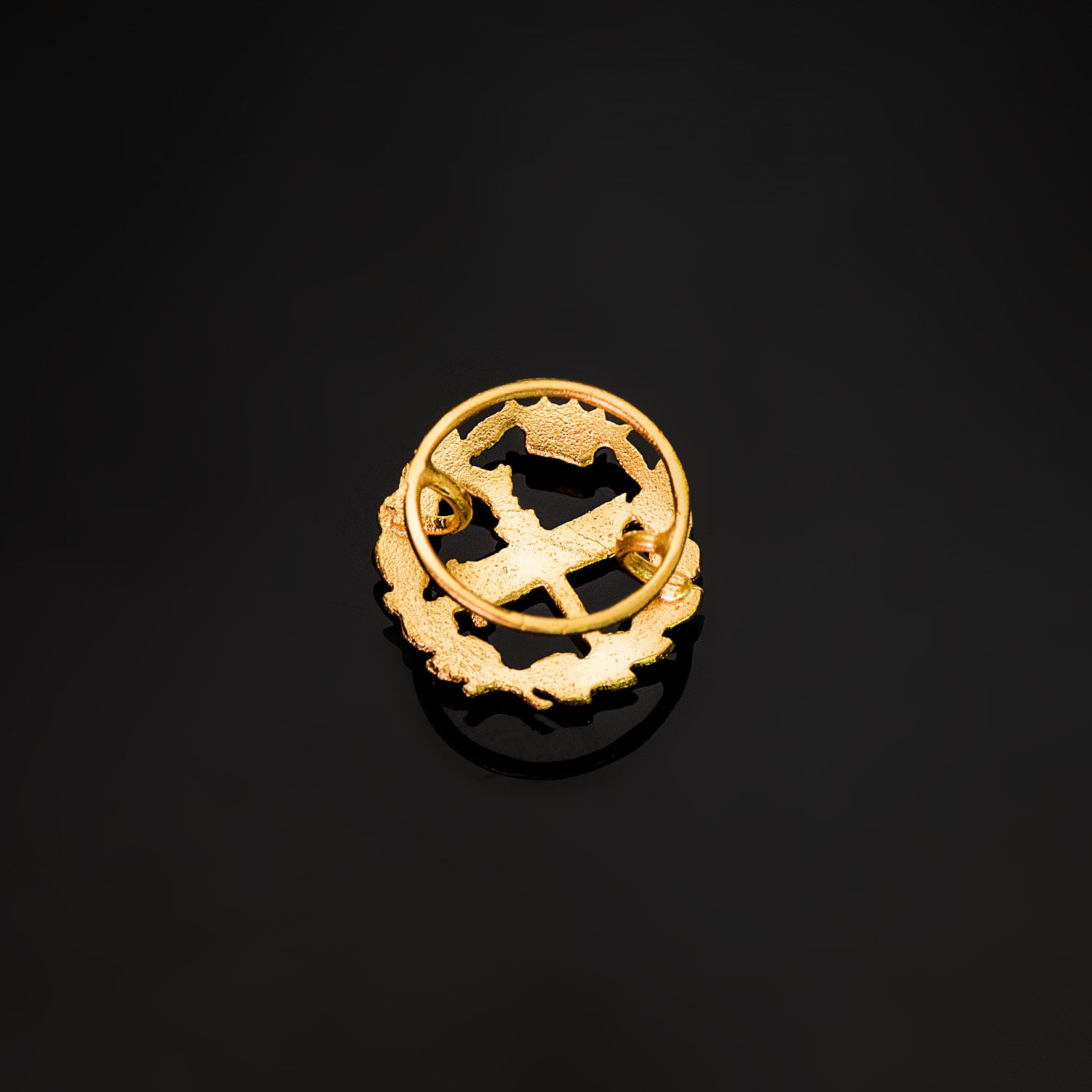 Insigna Filosofie Aur Galben 18K 15 X 15 mm